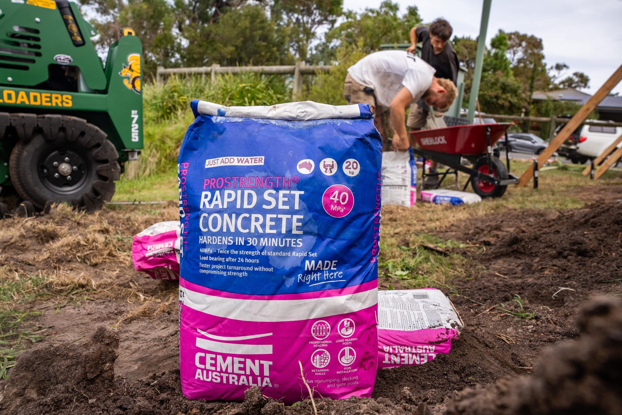 Tradie Tough Test: Cement Australia's PROStrength Rapid Set Concrete