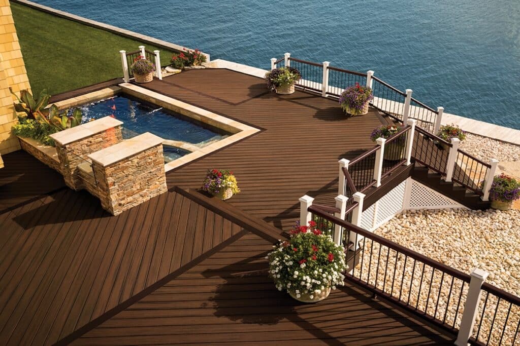 Trex decking