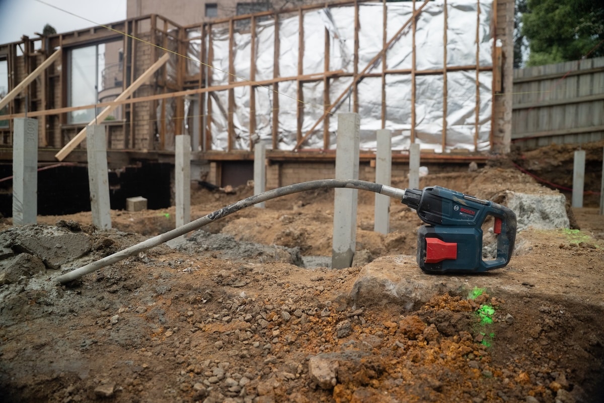 Tradie Tough Test: Bosch's PRO GVC18V-25-120D Concrete Vibrator