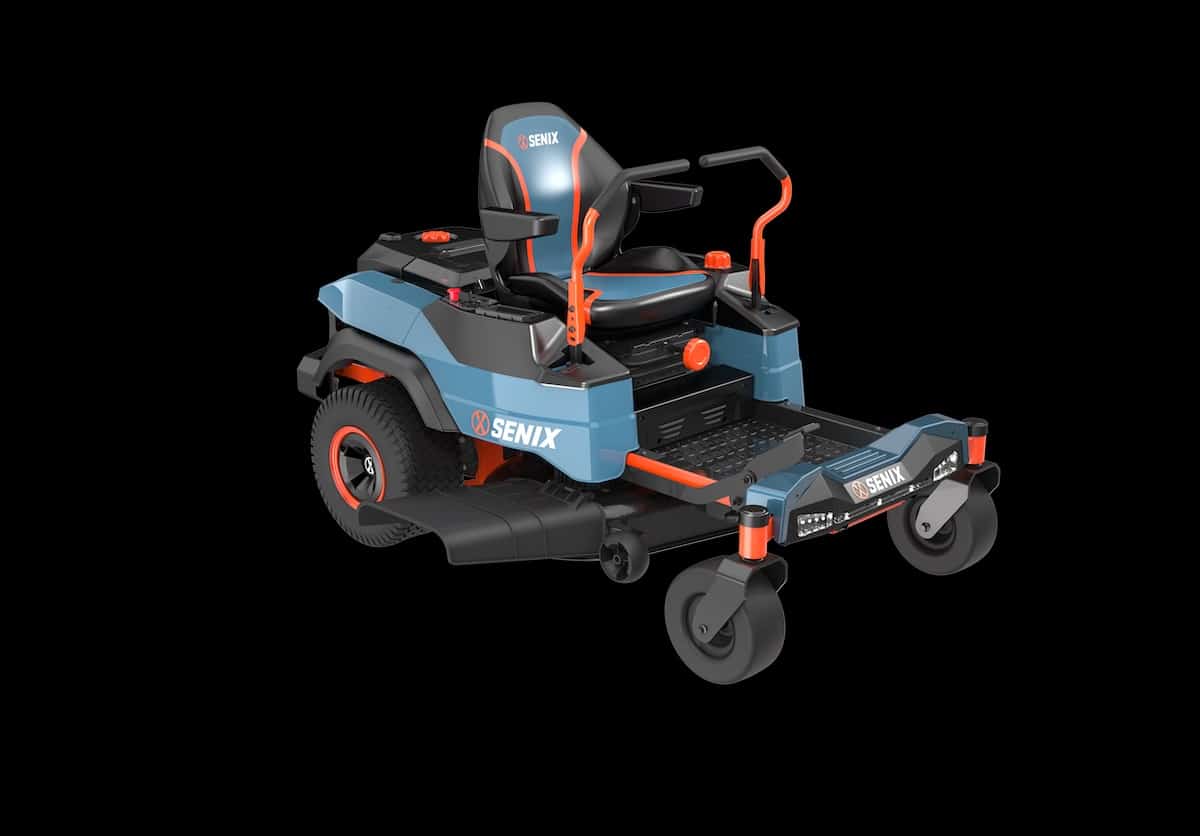 Senix X6 Hybrid Zero Turn Mower: Battery & petrol power