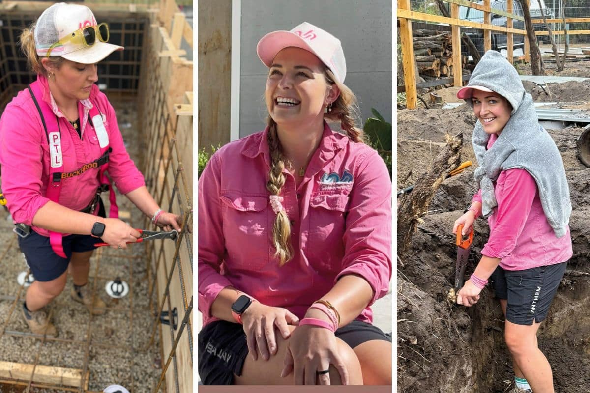 SupportHER On Site: Pink Tradie Ladie on women in trades retention